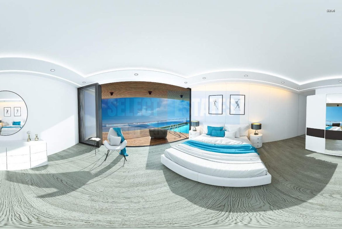 Apartment with Private Pool in Kyrenia Center