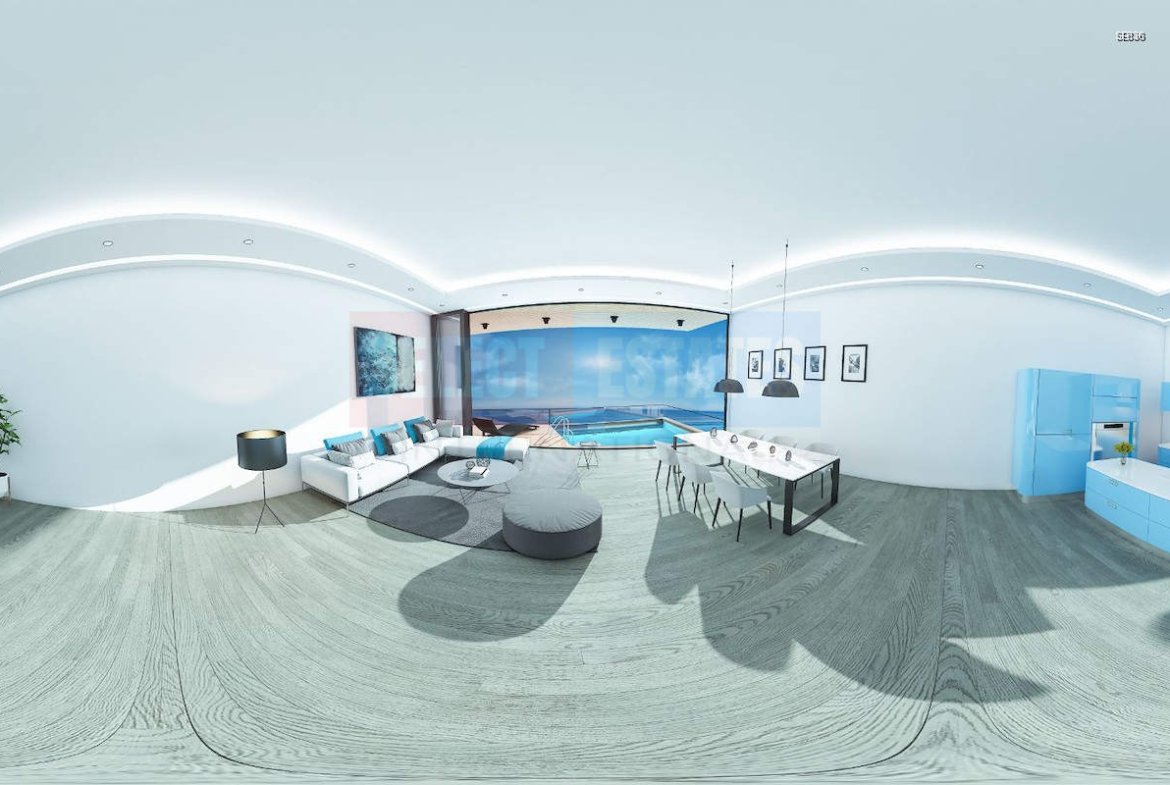 Apartment with Private Pool in Kyrenia Center