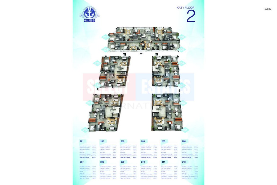 Ready Luxury Apartment in Kyrenia Center