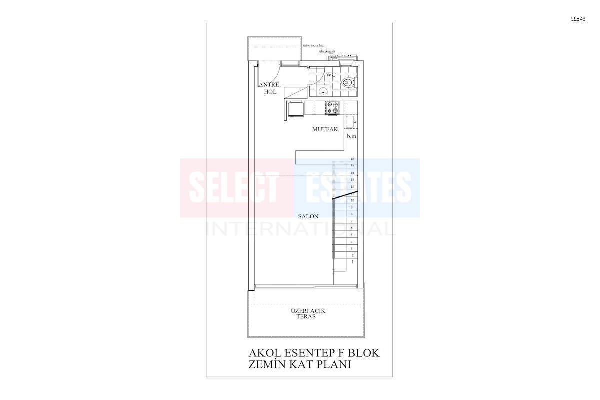 Ready Loft with Sea View in Girne