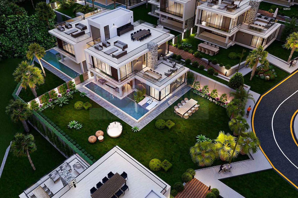 Ready Villa with Sea View in Girne