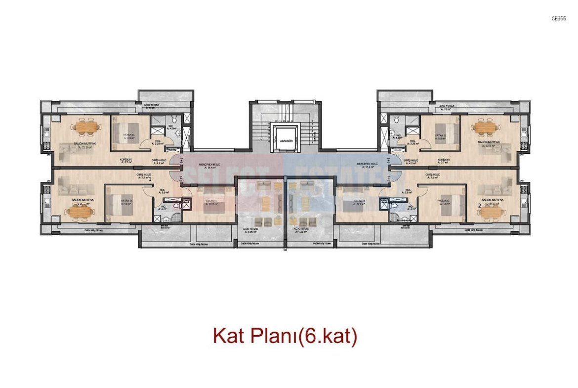 Ready Penthouse in Kyrenia Center