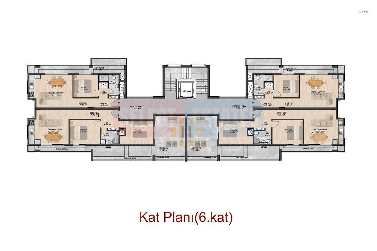 Ready Penthouse in Kyrenia Center