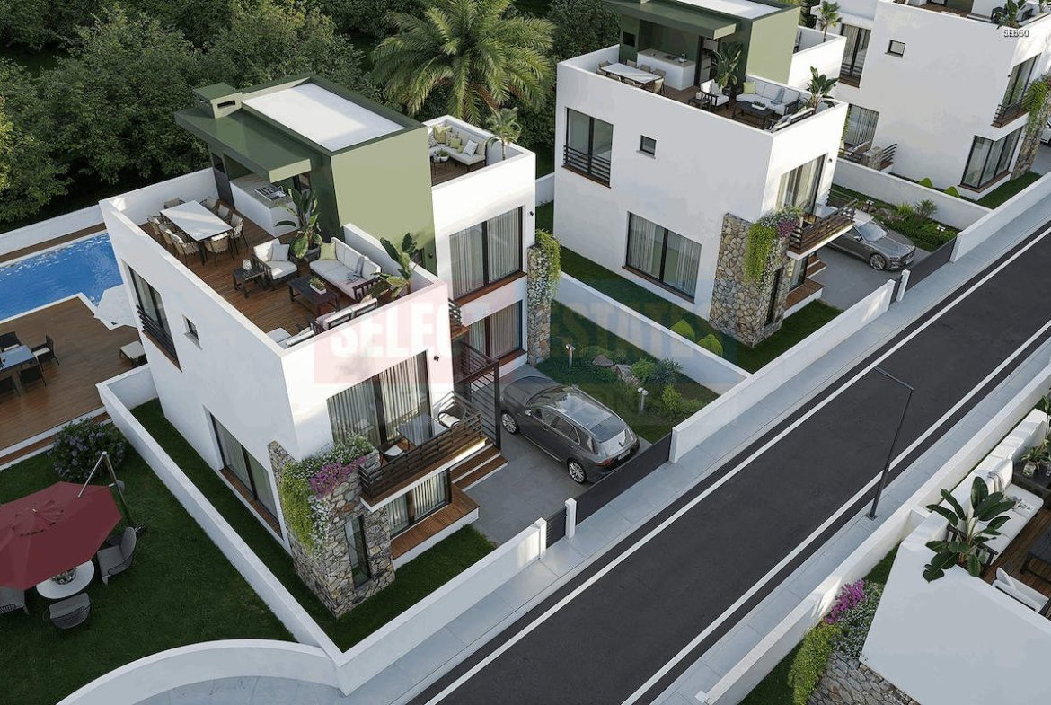 Kyrenia Alsancak Villa For Sale