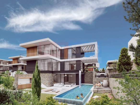 Luxury Villa with Sea View in Çatalköy