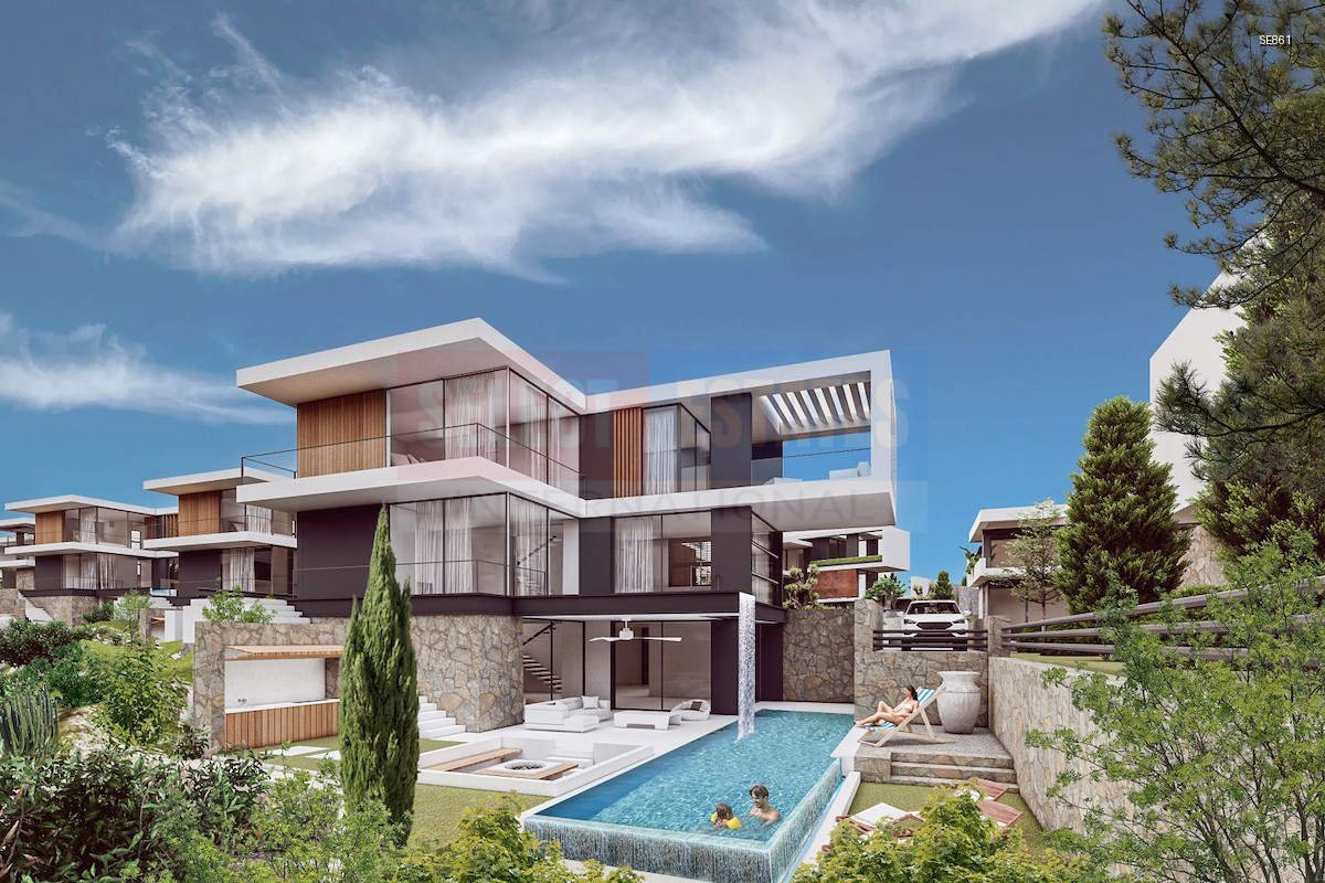Luxury Villa with Sea View in Çatalköy