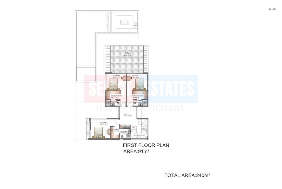 Luxury Villa with Pool in Kyrenia Çatalköy