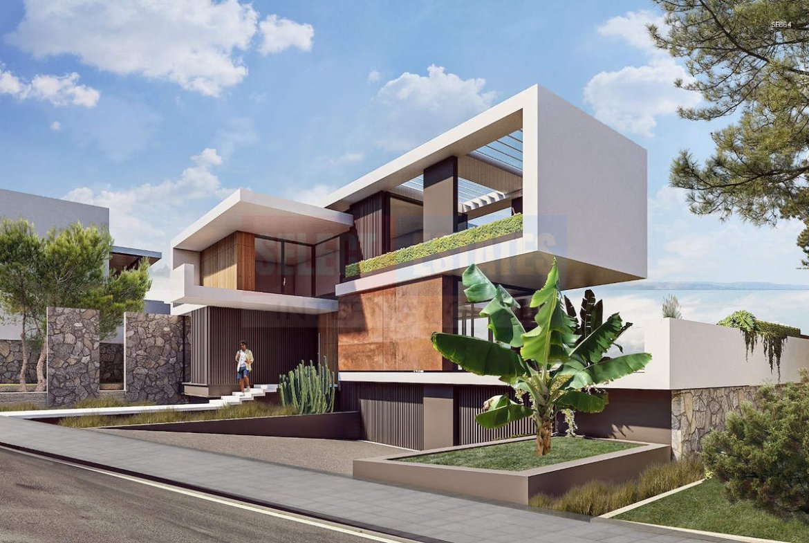 Luxury Villa with Sea View in Çatalköy