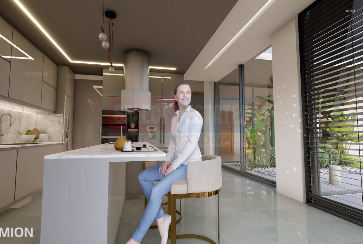 Luxury Villa with Sea View in Çatalköy