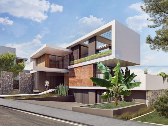 Modern Villa with Pool in Çatalköy