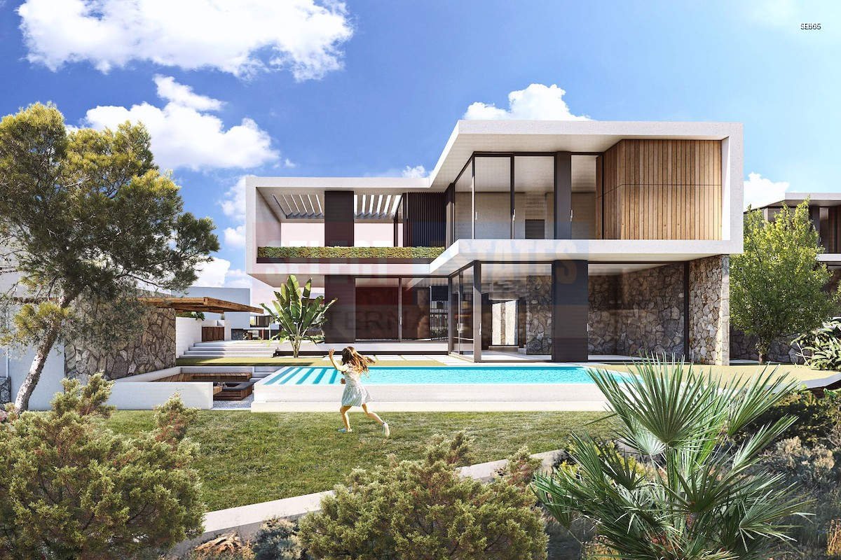 Modern Villa with Pool in Çatalköy
