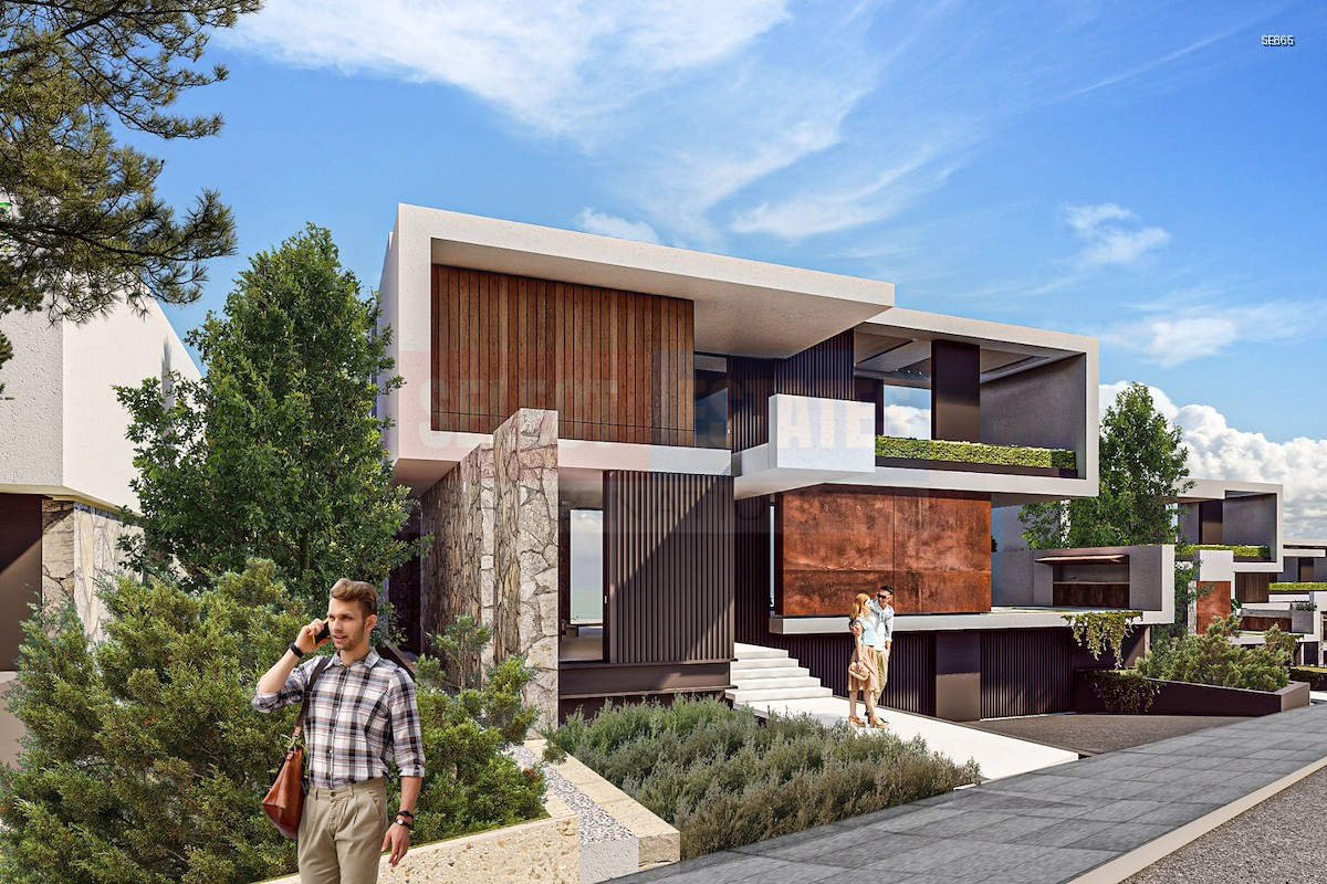 Modern Villa with Pool in Çatalköy
