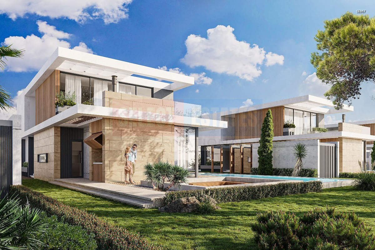 Luxury Villa with Pool in Çatalköy