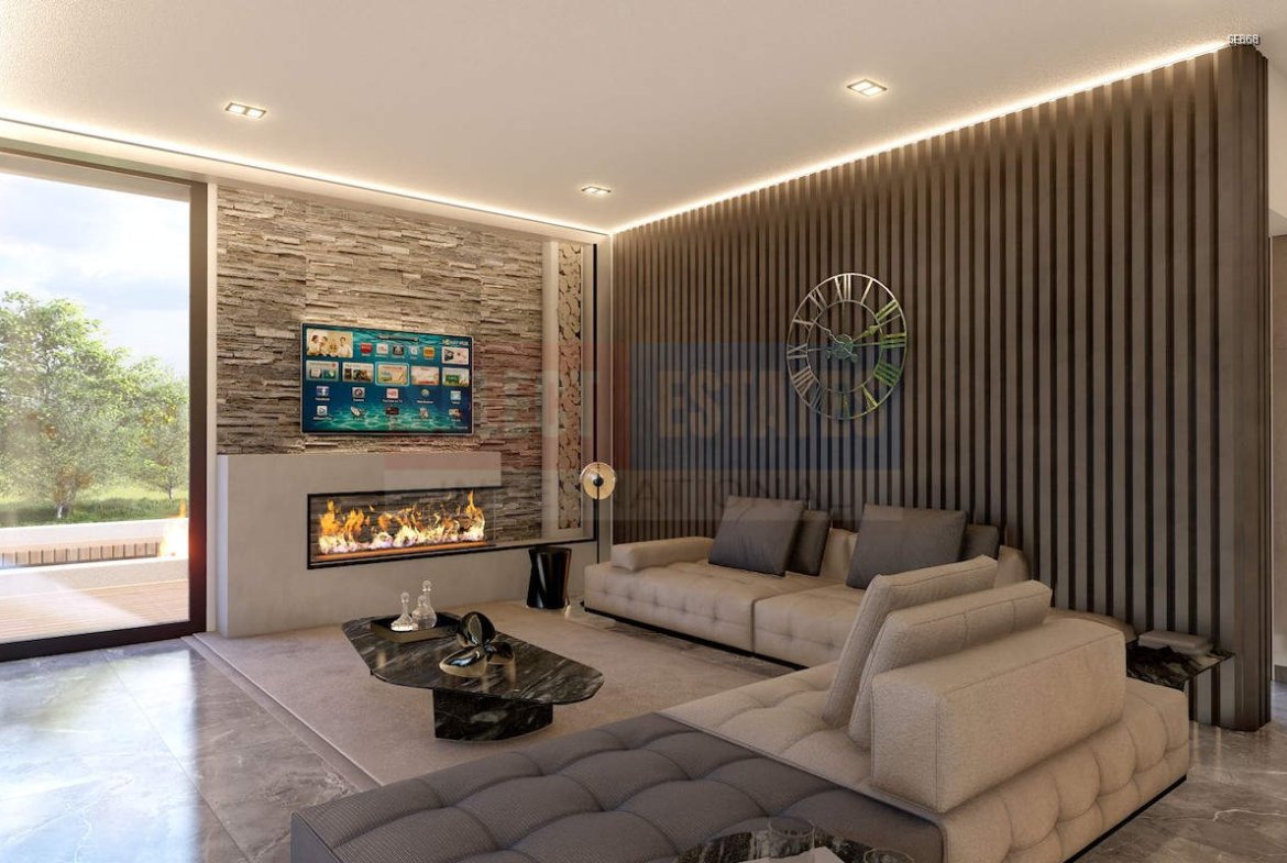Luxury Villa with Pool in Çatalköy