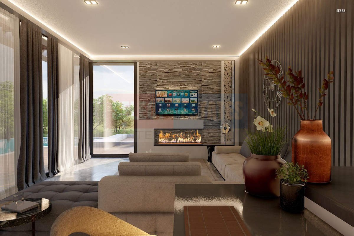 Luxury Villa with Pool in Çatalköy