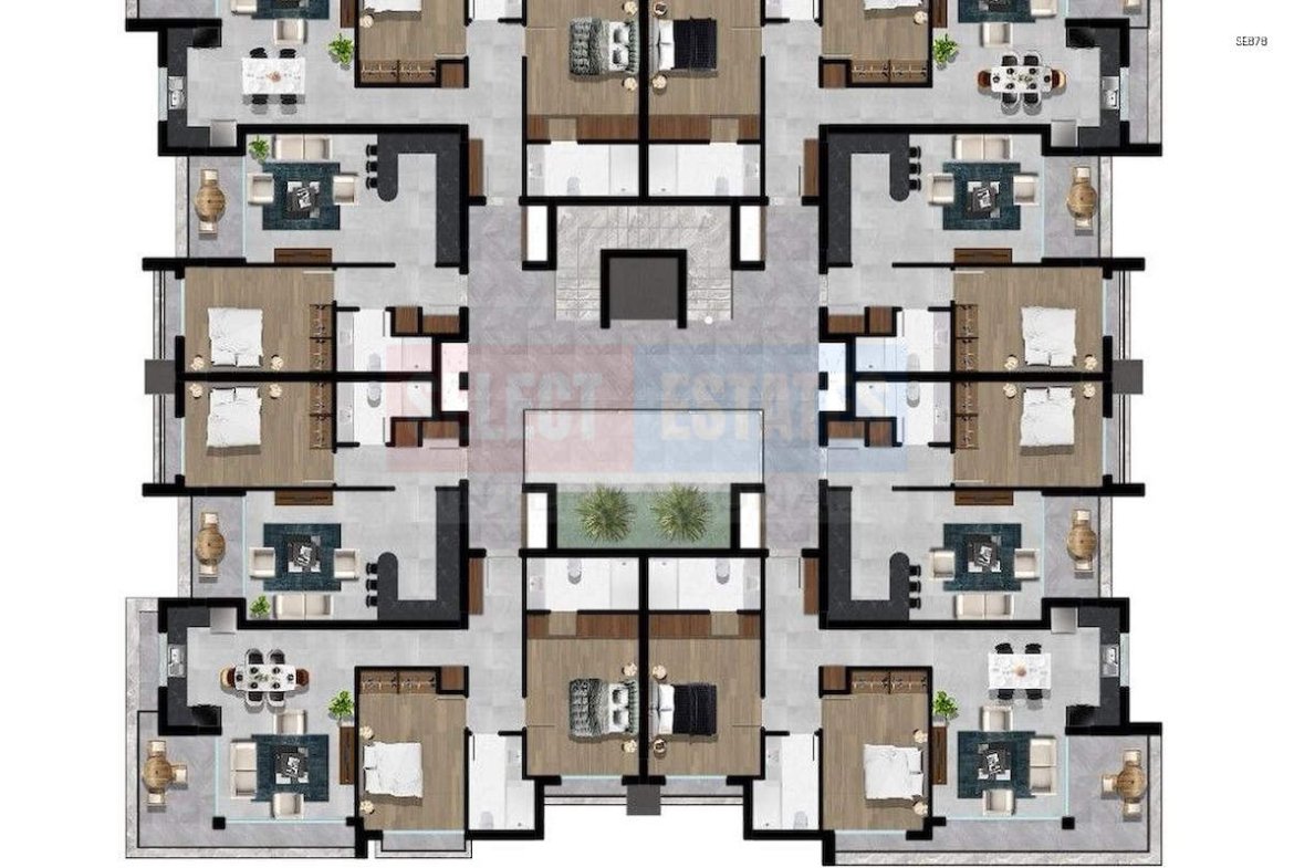 Modern Investment Apartment in Kyrenia Center