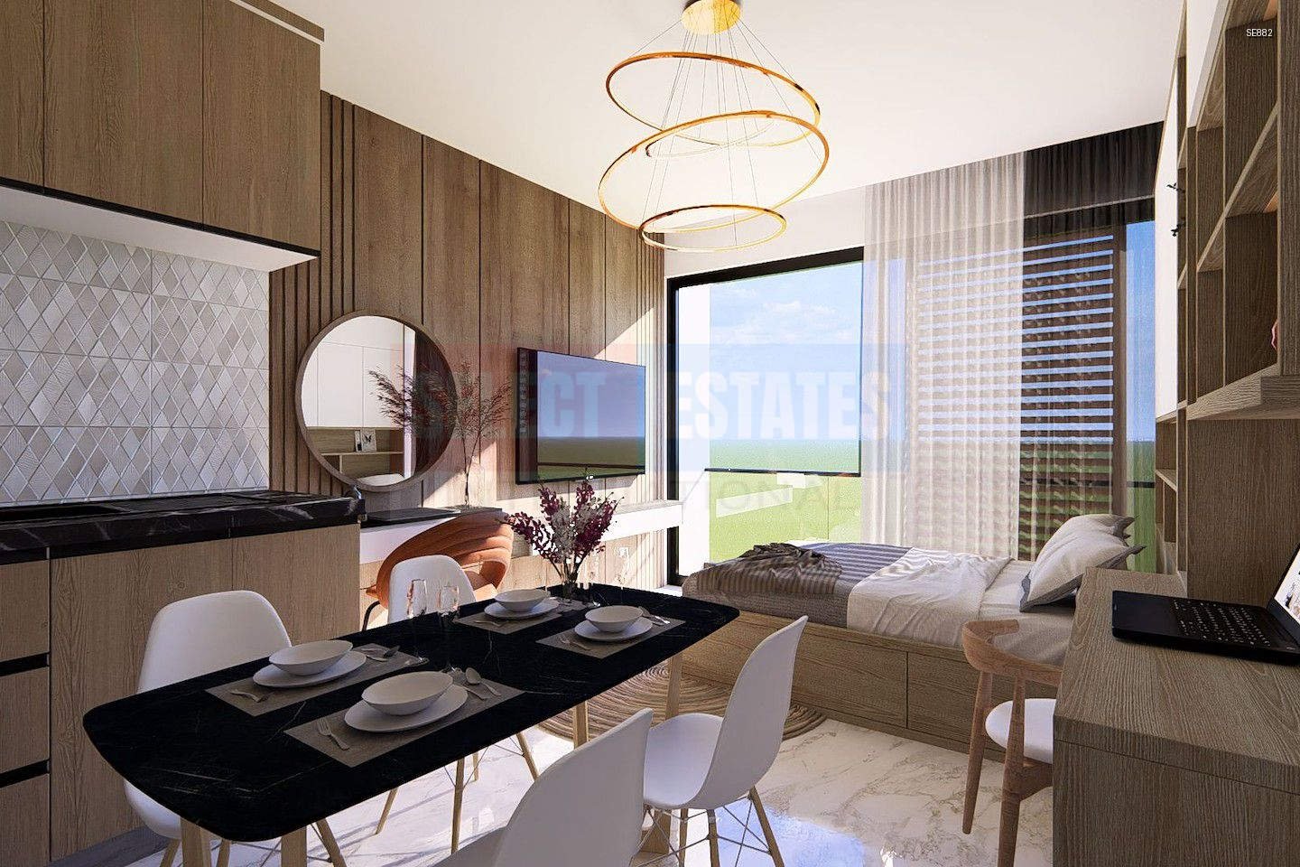 Modern Studio Apartment in Geçitkale