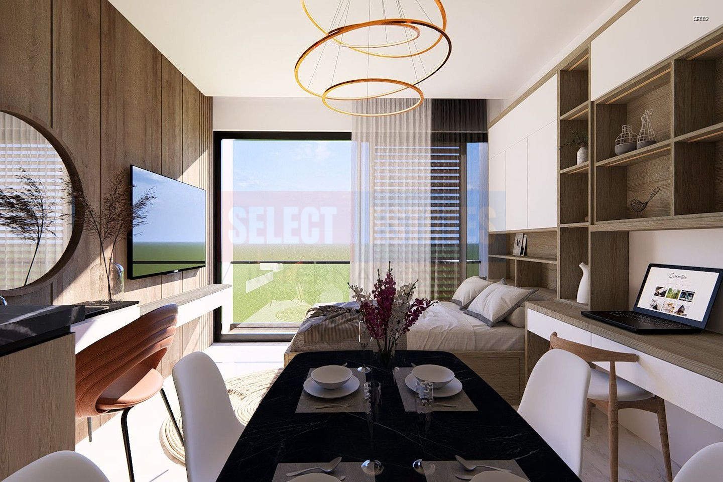 Modern Studio Apartment in Geçitkale