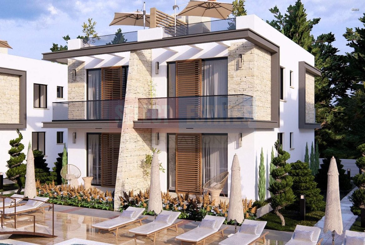 Luxury Apartment with Garden in Lapta