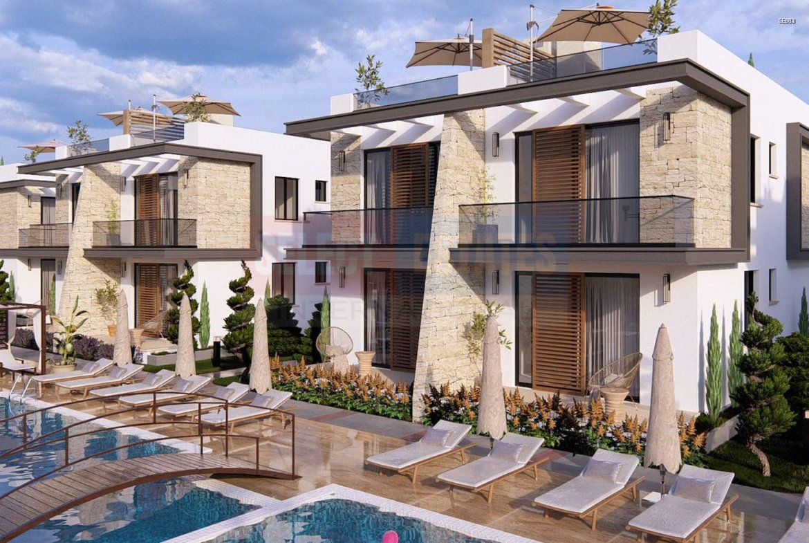 Luxury Apartment with Garden in Lapta