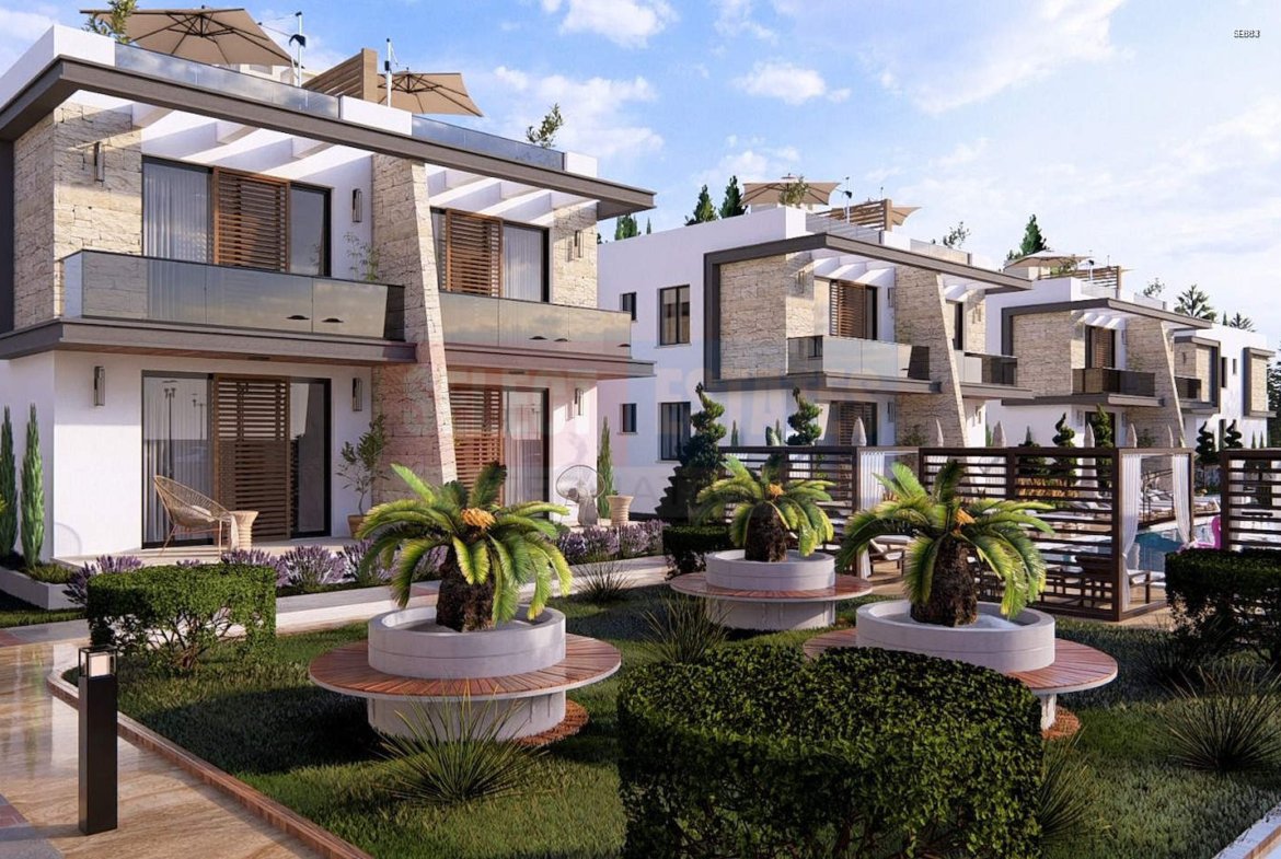 Luxury Apartment with Garden in Lapta