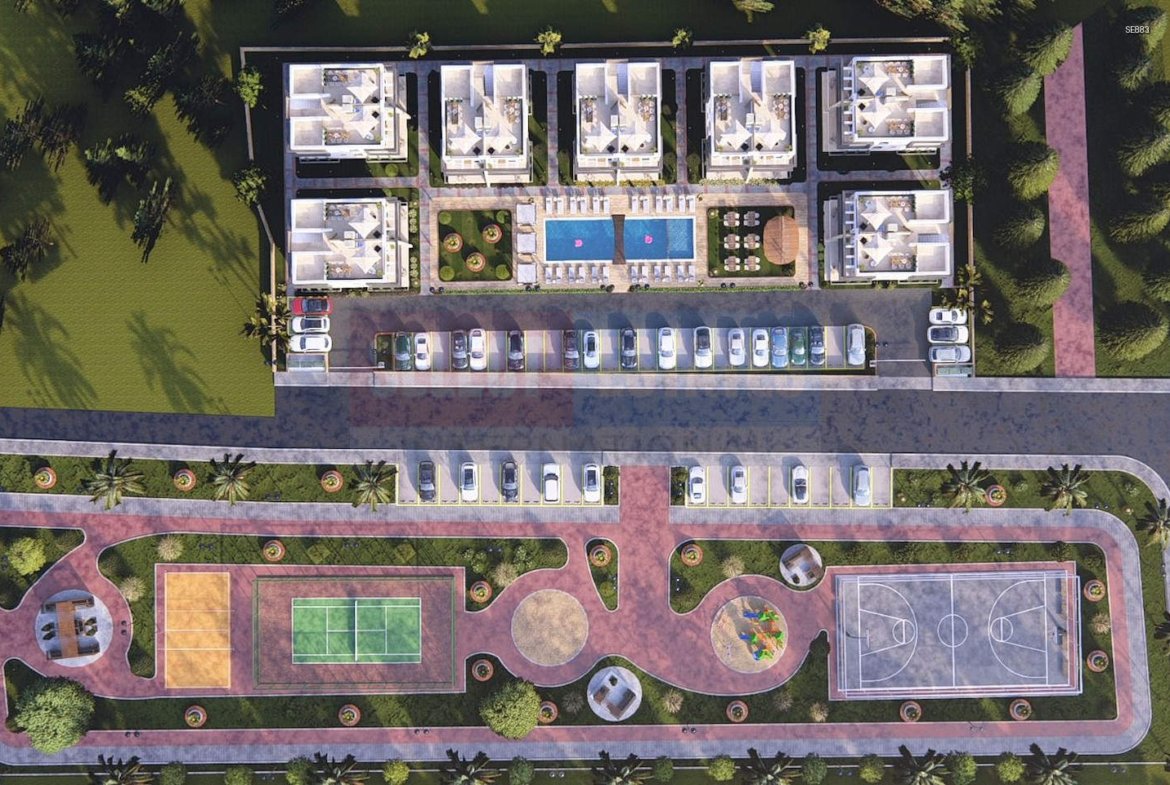 Luxury Apartment with Garden in Lapta