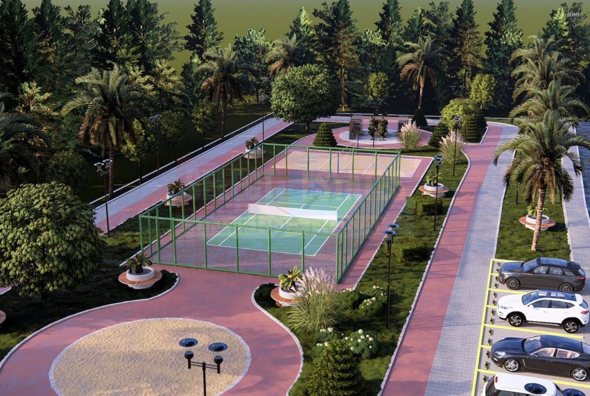 Luxury Apartment with Garden in Lapta