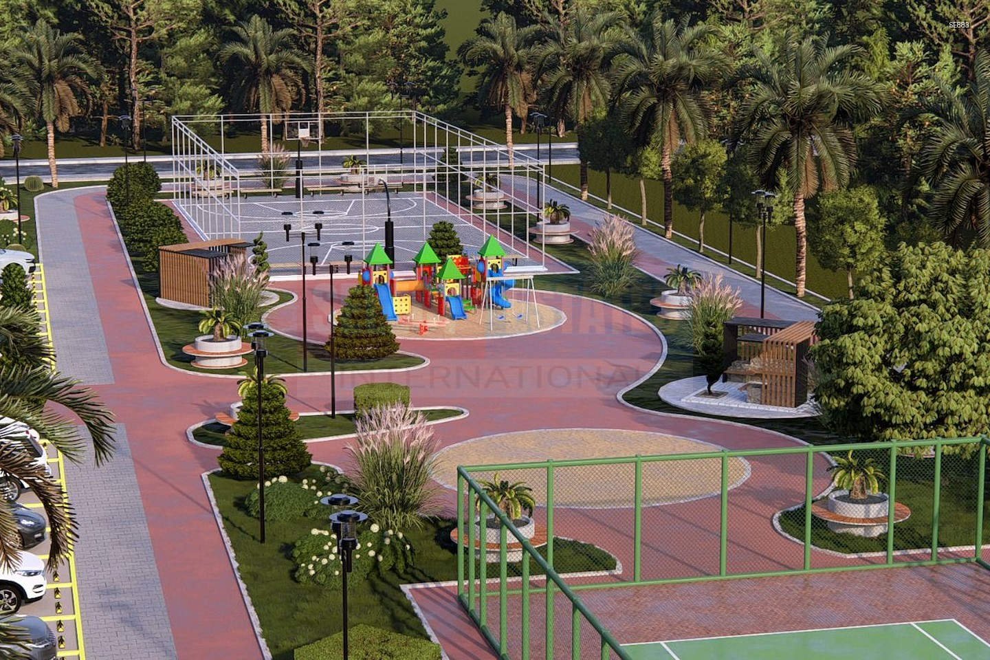 Luxury Apartment with Garden in Lapta