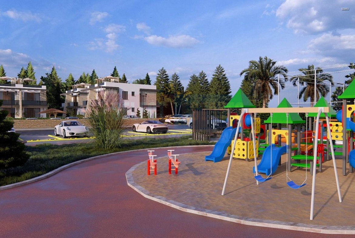 Luxury Apartment with Garden in Lapta