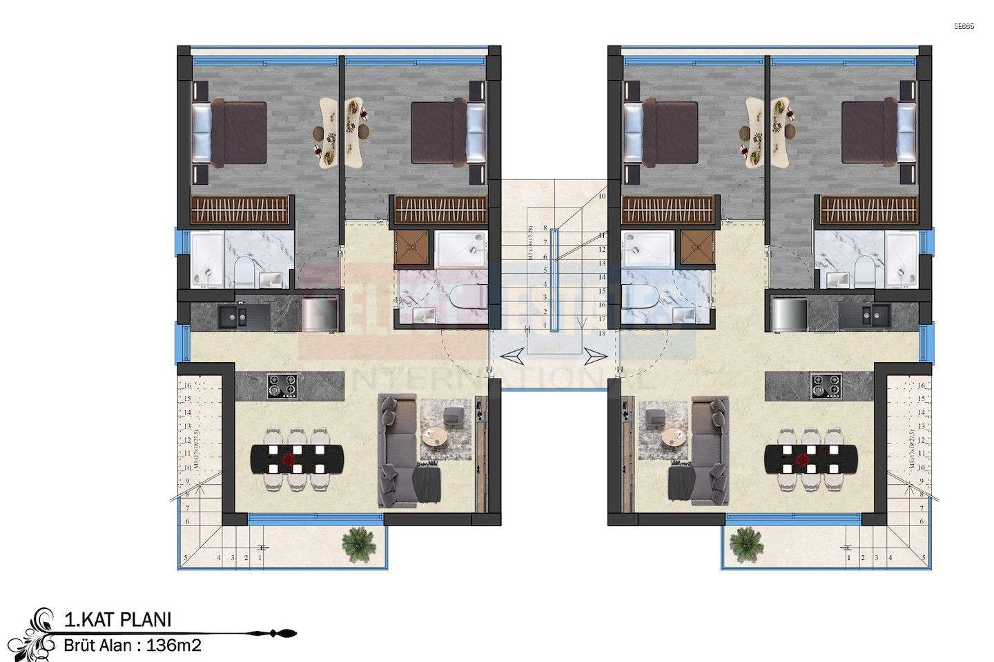 Modern Luxury Penthouse in Lapta