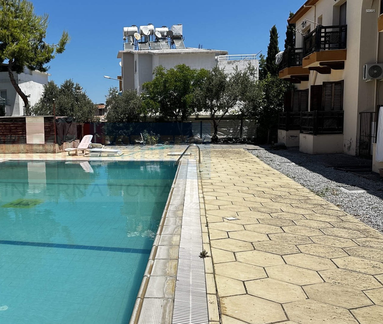 Garden apartment for sale in Kyrenia, Northern Cyprus.