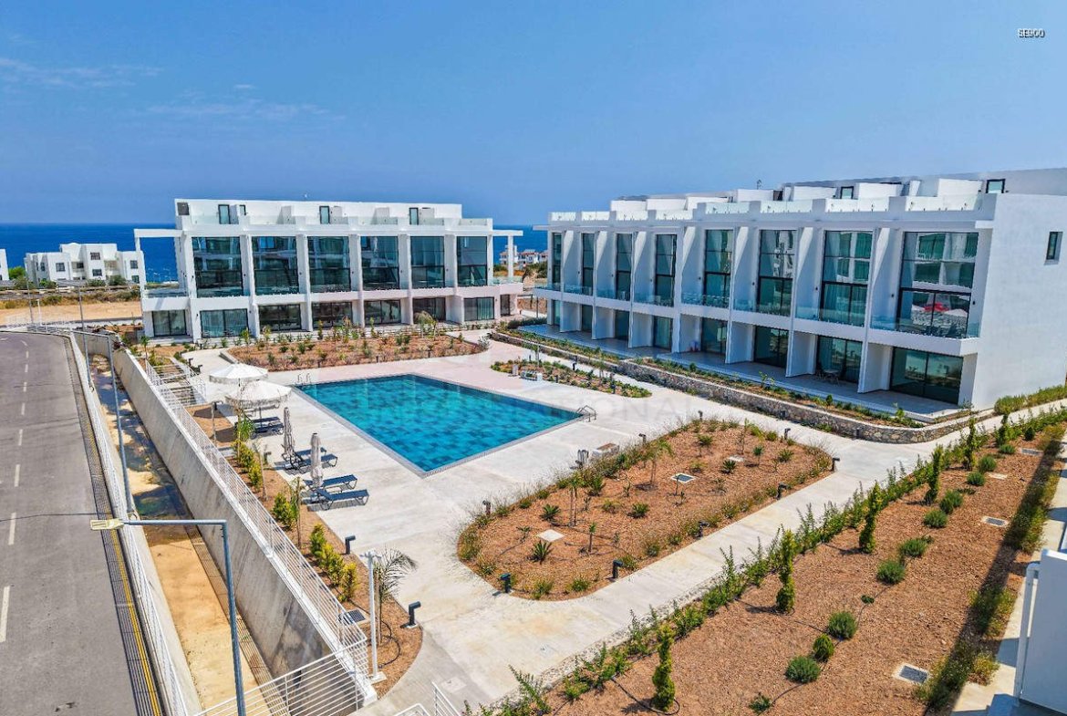 Ready Garden Apartment in Esentepe