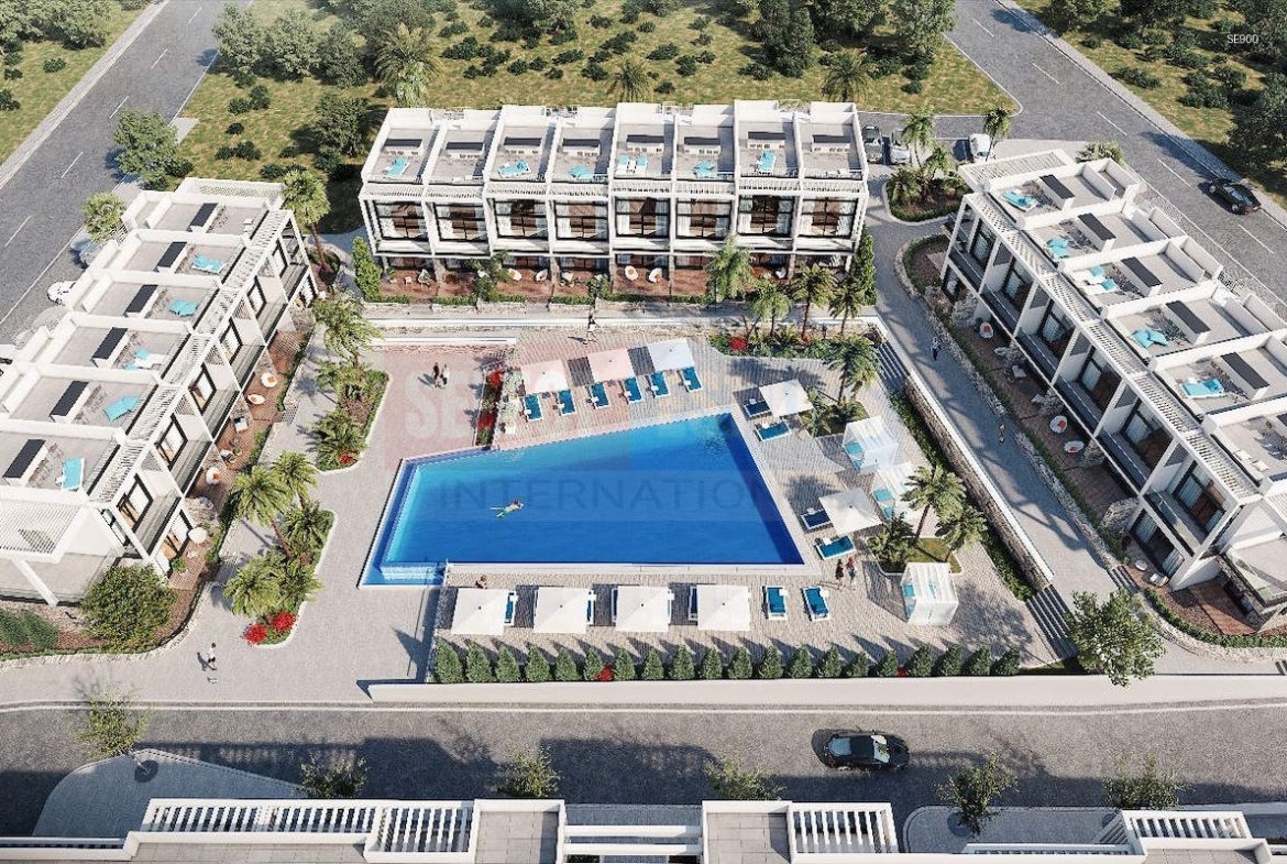 Ready Garden Apartment in Esentepe