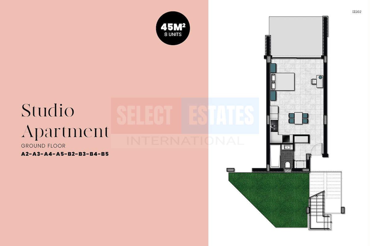 SE902_011 Immediate Delivery Studio in Esentepe