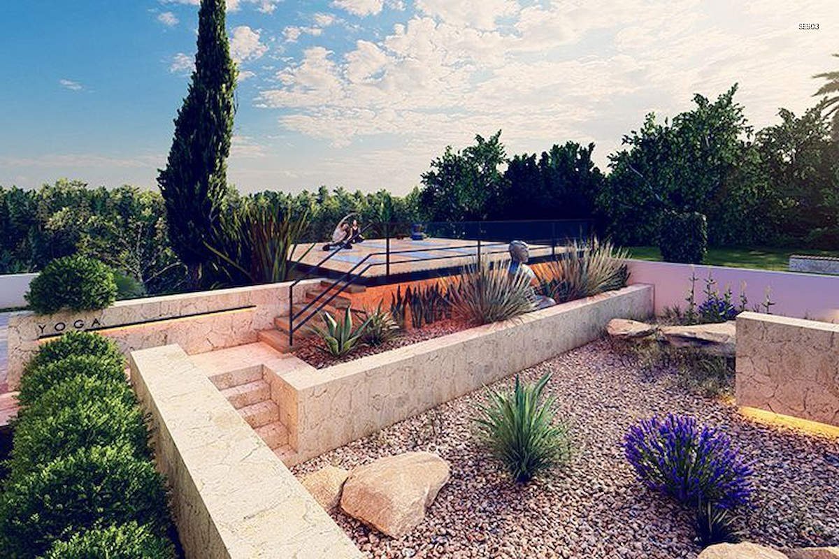 SE903_008 Luxury Garden Apartment in Esentepe