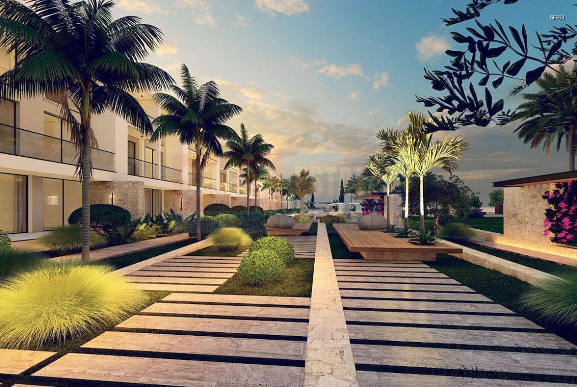 Luxury Garden Apartment in Esentepe