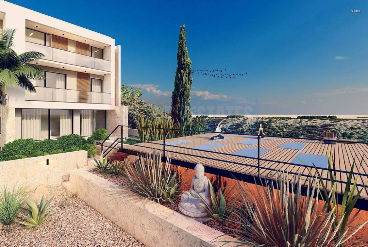 Luxury Garden Apartment in Esentepe