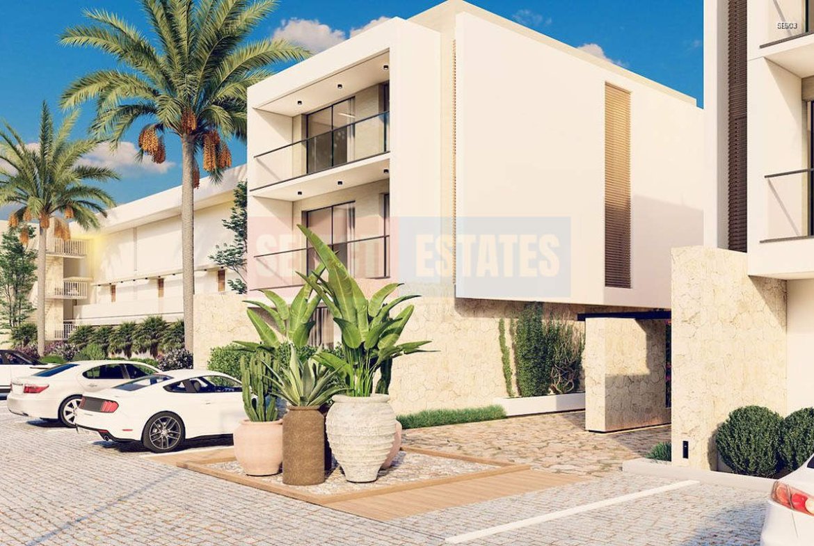 Luxury Garden Apartment in Esentepe