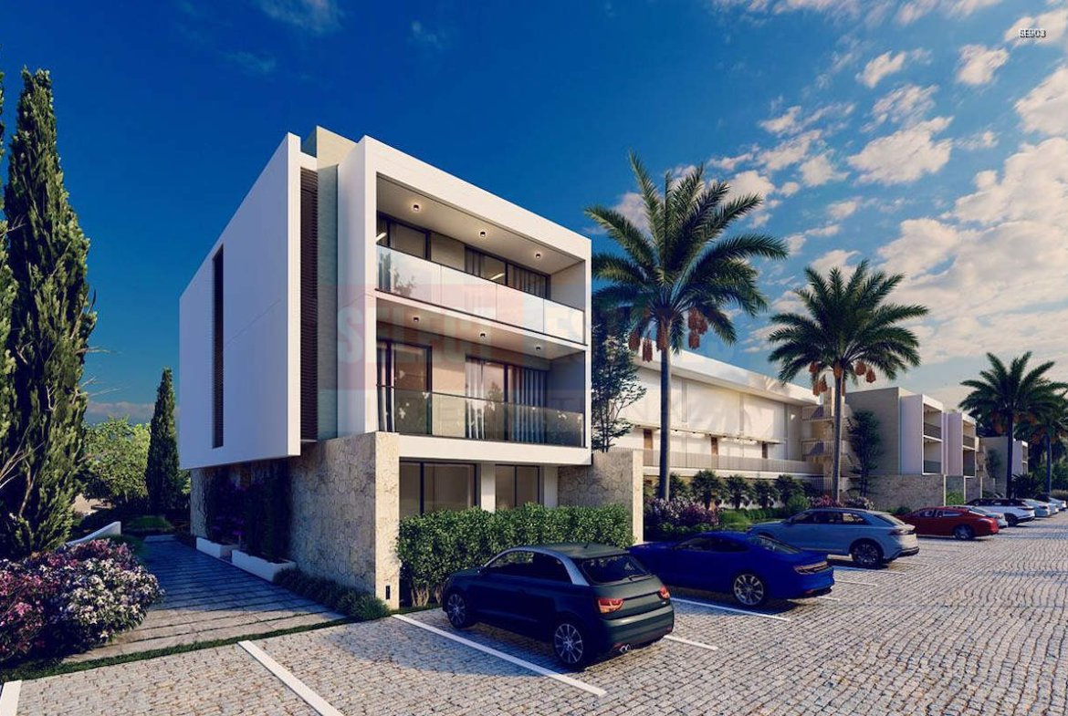 Luxury Garden Apartment in Esentepe