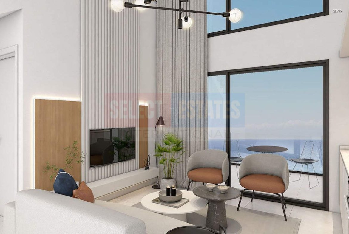 Loft with Sea View in Esentepe