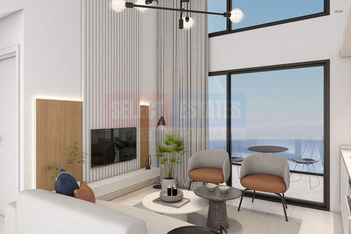 SE905_007 Loft with Sea View in Esentepe