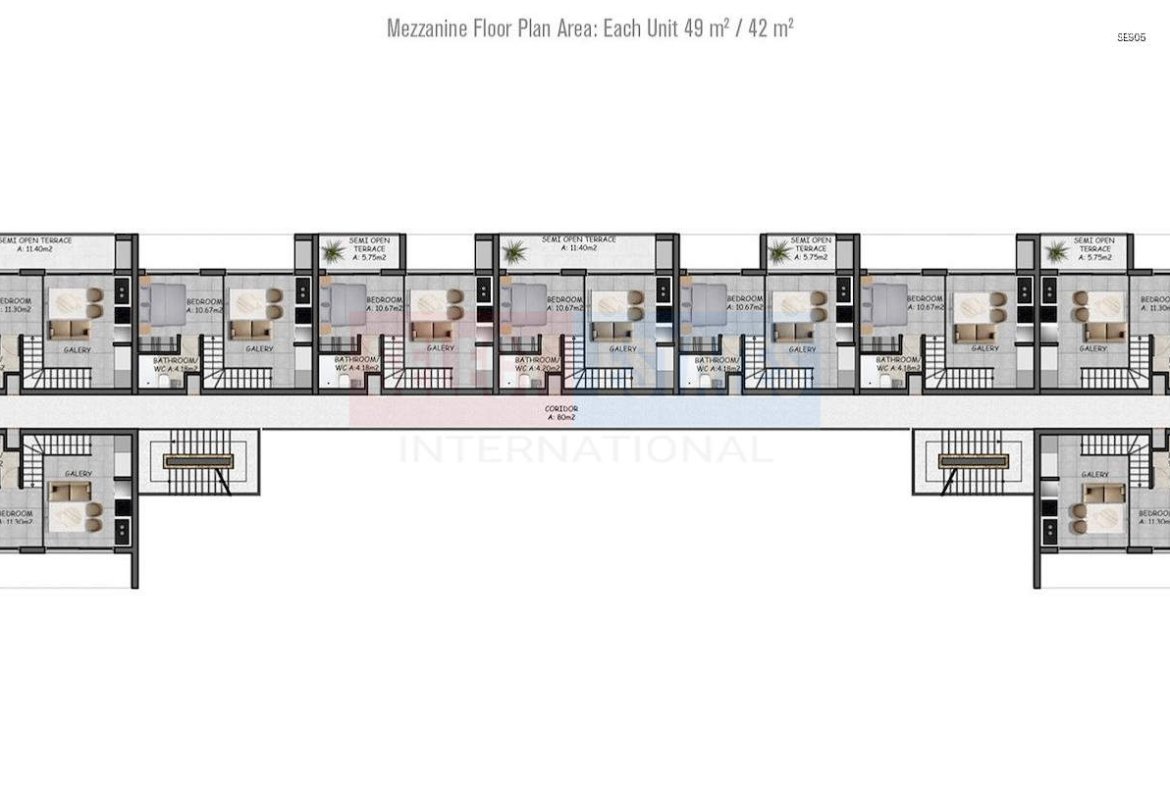 Loft with Sea View in Esentepe