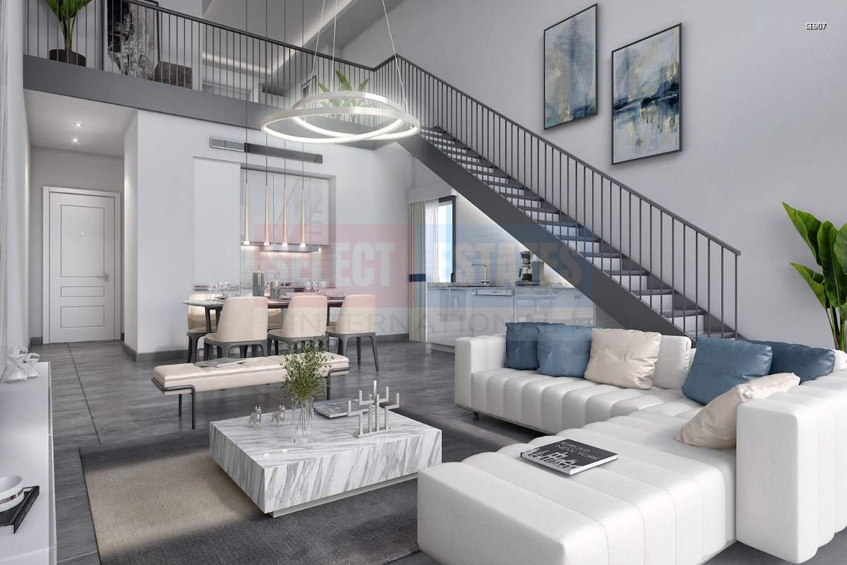 Ready Loft with Sea View in Esentepe