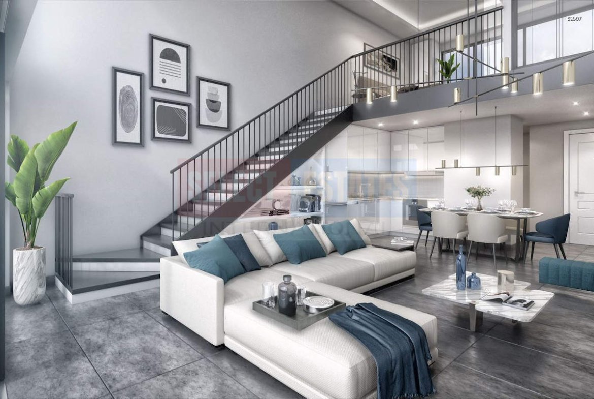Ready Loft with Sea View in Esentepe