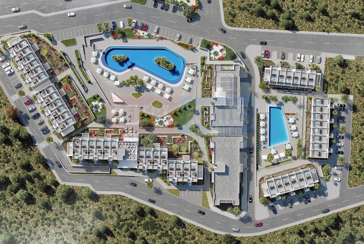 Ready Loft with Sea View in Esentepe