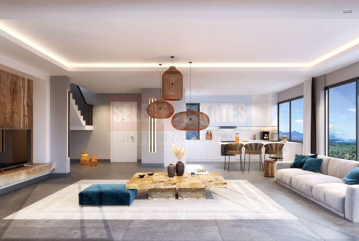 Luxury Garden Apartment in Esentepe