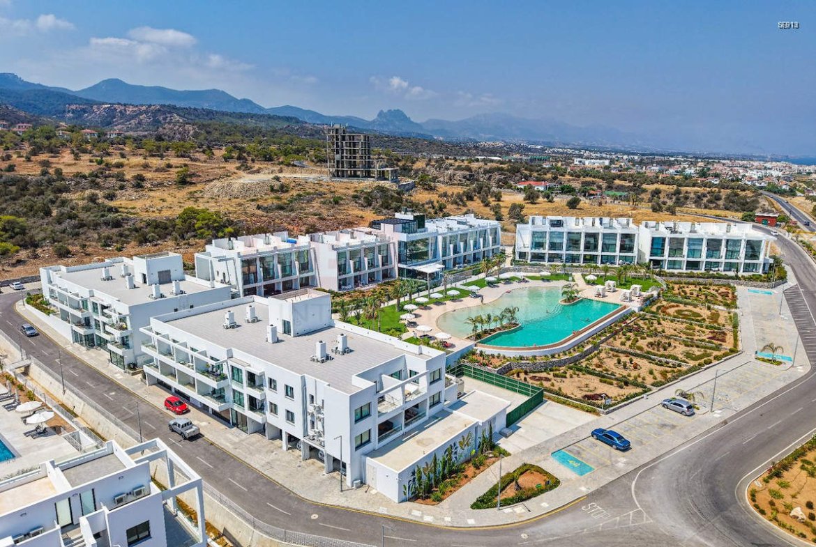 Ready Apartment with Garden in Esentepe