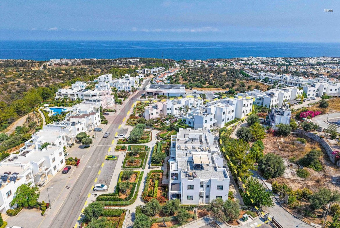 Immediate Delivery Penthouse in Esentepe