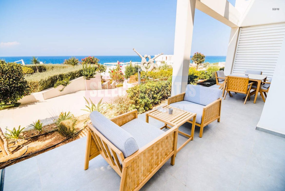 Ready-to-Move Garden Apartment in Esentepe