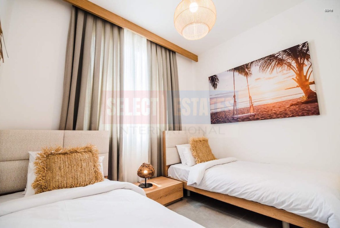 Ready-to-Move Garden Apartment in Esentepe